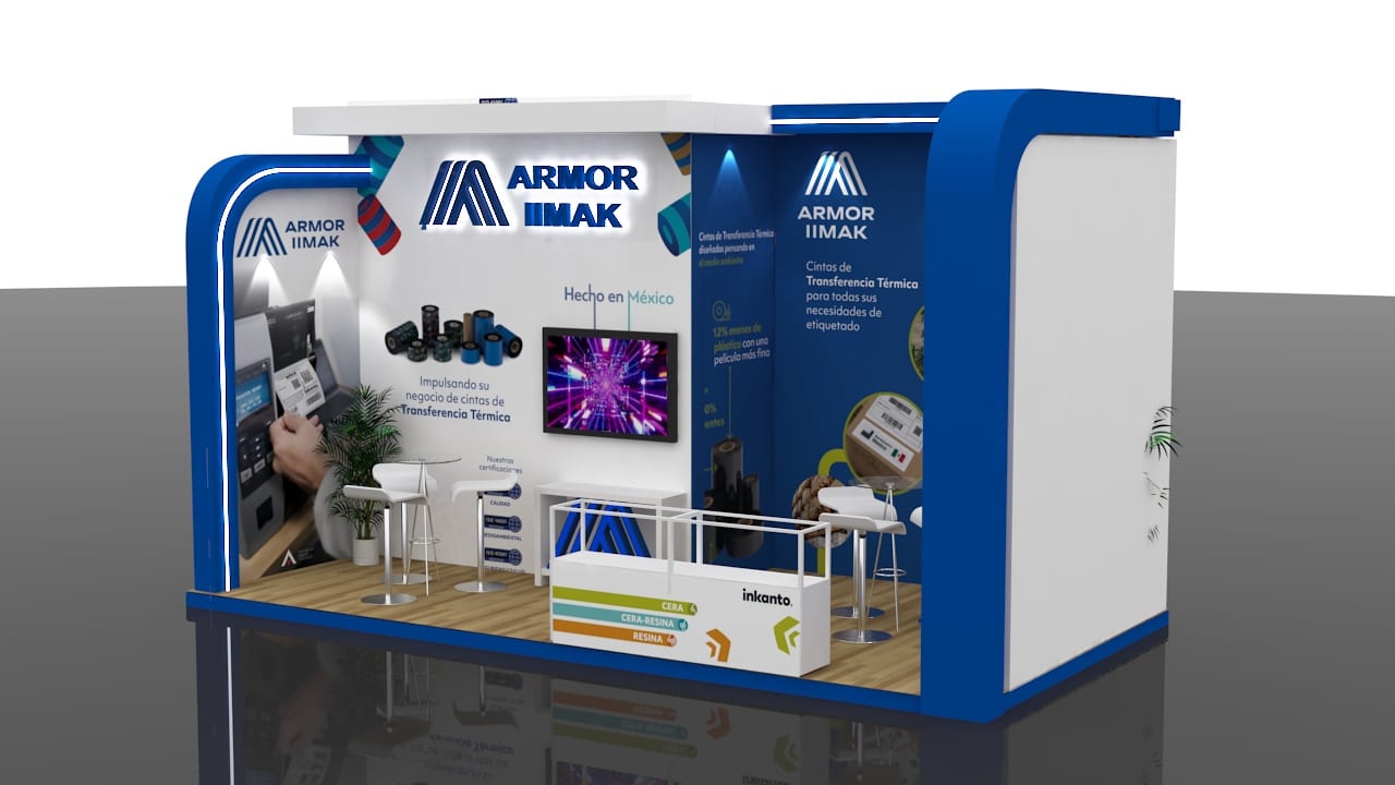ARMOR-IIMAK Booth in pack expo
